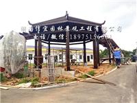长沙市长沙县金井三珍虎园八角亭及风雨长廊安装