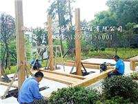 株洲市茶陵县自来水厂葡萄架安装