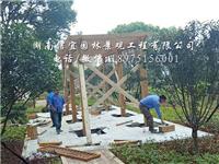 株洲市茶陵县自来水厂葡萄架安装